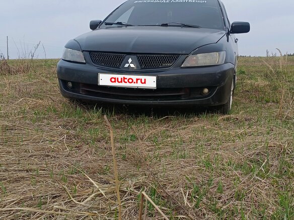 2007 Mitsubishi Lancer IX Рестайлинг, чёрный, 320000 рублей - вид 1