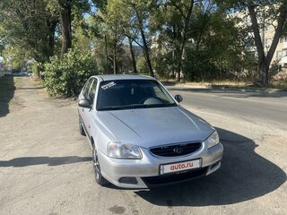 2009 Hyundai Accent ТагАЗ II, серебристый, 650000 рублей, вид 2