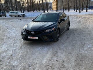 2019 Toyota Camry US Market VIII (XV70), чёрный, 2600000 рублей, вид 3
