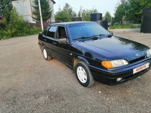 2012 Lada (ВАЗ) 2115, чёрный - вид 4