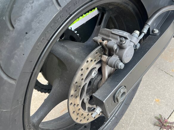 2007 Yamaha FZ6, оранжевый, 420000 рублей - вид 6