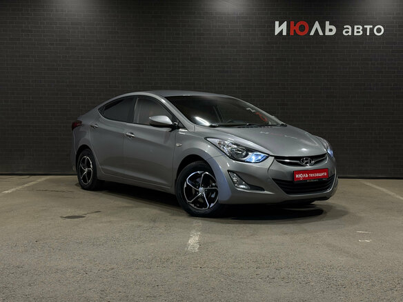 2013 Hyundai Elantra V (MD) Рестайлинг, серый - вид 2