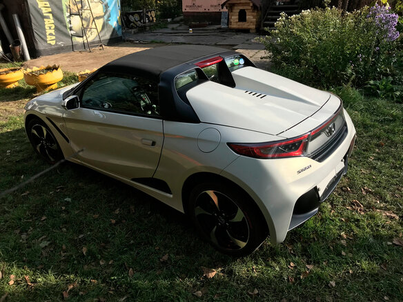2015 Honda S660, белый - вид 1