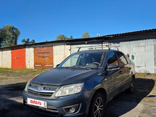2014 Lada (ВАЗ) Granta I, серый, 400000 рублей, вид 1