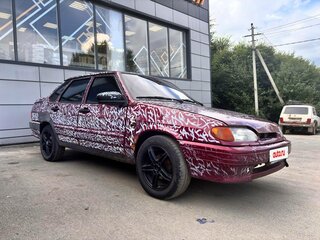 2004 Lada (ВАЗ) 2115, пурпурный, 175000 рублей, вид 2