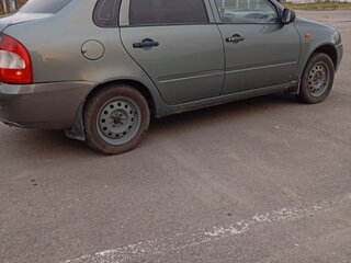 2008 Lada (ВАЗ) Kalina I, зелёный, 250000 рублей, вид 2