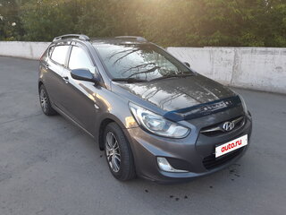 2011 Hyundai Solaris I, серый, 850000 рублей, вид 2
