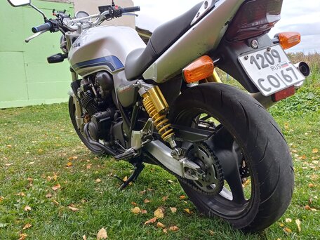 2001 Honda CB 400 Super Four, серебристый, 299000 рублей, вид 5