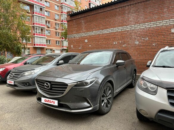 2020 Mazda CX-9 II Рестайлинг, серый, 3500000 рублей