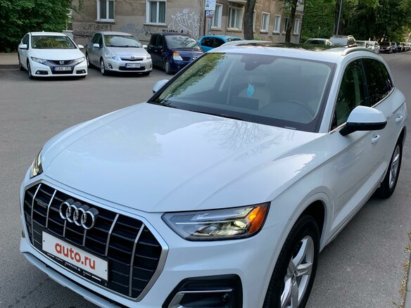 2021 Audi Q5 45 TFSI II (FY) Рестайлинг, белый, 3333648 рублей - вид 3
