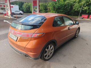 2008 Honda Civic VIII, оранжевый, 510000 рублей, вид 4