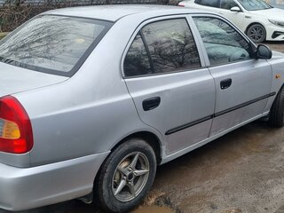 2005 Hyundai Accent ТагАЗ II, серебристый, 550000 рублей, вид 3