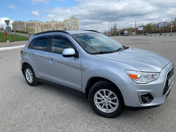 2012 Mitsubishi ASX I, серебристый - вид 2