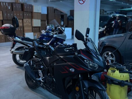 2017 Yamaha YZF-R3, чёрный, 470000 рублей, вид 4