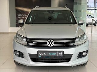 2014 Volkswagen Tiguan I Рестайлинг, серебристый, 1397000 рублей, вид 2