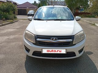 2017 Lada (ВАЗ) Granta I, белый, 525000 рублей, вид 2