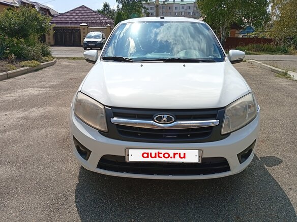 2017 Lada (ВАЗ) Granta I, белый, 525000 рублей - вид 1
