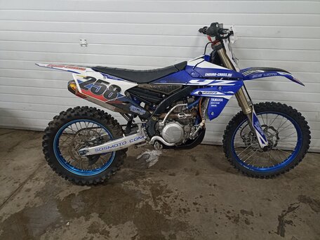 2018 Yamaha YZ450F, синий, 490000 рублей, вид 2