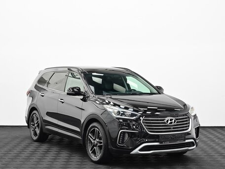 2018 Hyundai Santa Fe III Рестайлинг, чёрный, 2105000 рублей, вид 1