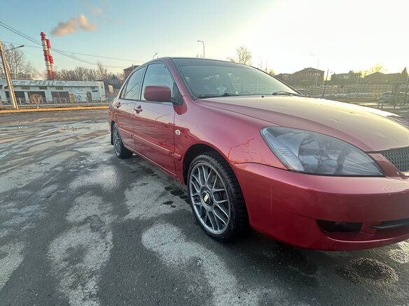 2005 Mitsubishi Lancer IX Рестайлинг, красный, 450000 рублей - вид 3