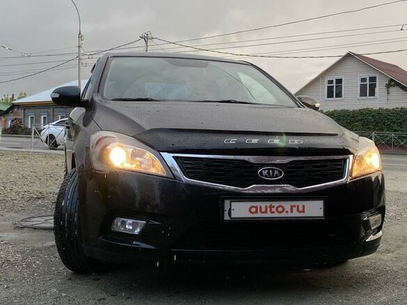 2011 Kia Ceed I Рестайлинг, чёрный, 850000 рублей