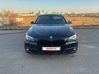2016 BMW 5 серии 520d VI (F10/F11/F07) Рестайлинг, чёрный, 1720000 рублей, вид 2