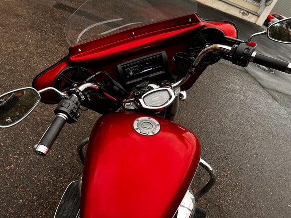 2007 Yamaha XVS1300, красный, 749000 рублей - вид 15