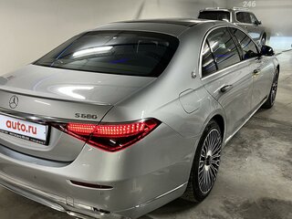 2021 Mercedes-Benz S-Класс 580 Long 4MATIC VII (W223), серебристый, 12350000 рублей, вид 3