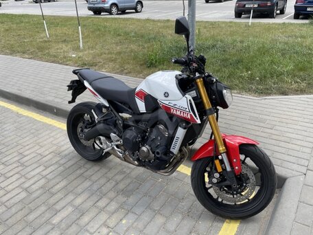 2015 Yamaha MT-09 (FZ-09), белый, 650000 рублей, вид 1