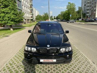 2003 BMW X5 3.0i I (E53) Рестайлинг, чёрный, 1350000 рублей, вид 3