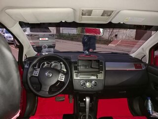 2011 Nissan Tiida I Рестайлинг, красный, 750000 рублей, вид 5