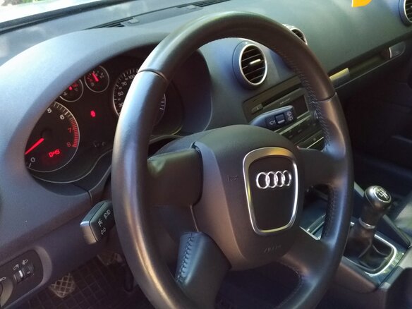 2006 Audi A3 II (8P) Рестайлинг 1, серебристый - вид 4