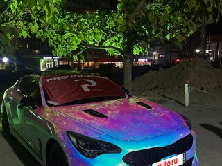2021 Kia Stinger I Рестайлинг, чёрный, 3300000 рублей, вид 4