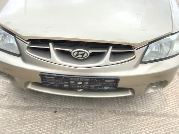 2002 Hyundai Accent II, жёлтый, 230000 рублей