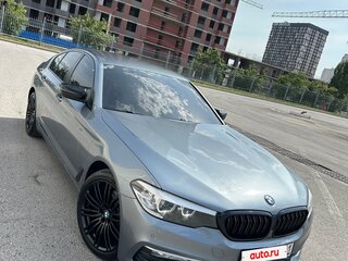 2018 BMW 5 серии 520d xDrive VII (G30/G31/G38), серый, 3700000 рублей, вид 2
