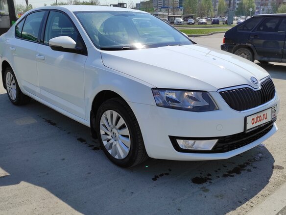 2016 Skoda Octavia III (A7), белый - вид 1