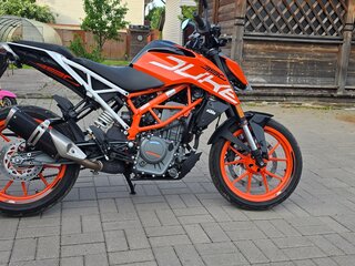 2017 KTM 390 Duke, оранжевый, 497000 рублей, вид 2