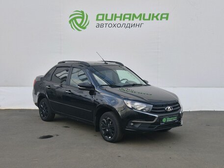 2023 Lada (ВАЗ) Granta I Рестайлинг, чёрный, 715000 рублей, вид 3
