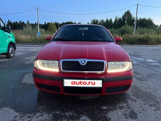 2007 Skoda Octavia I (A4) Рестайлинг, красный, 350000 рублей, вид 2