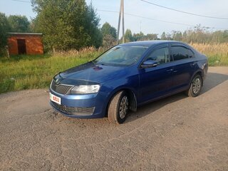 2019 Skoda Rapid I Рестайлинг, синий, 1350000 рублей, вид 1