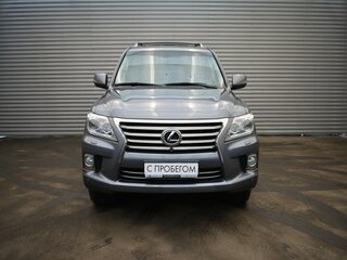 2012 Lexus LX 570 III Рестайлинг, серый, 6000000 рублей, вид 2