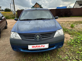 2008 Renault Logan I, синий, 325000 рублей, вид 1