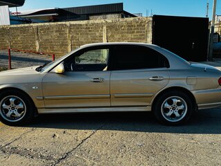 2005 Hyundai Sonata ТагАЗ IV (EF) Рестайлинг, бежевый, 450000 рублей, вид 5