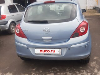 2008 Opel Corsa D, голубой, 430000 рублей, вид 4