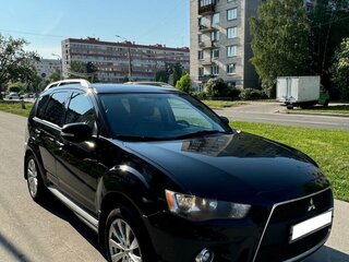 2010 Mitsubishi Outlander II Рестайлинг, чёрный, 1270000 рублей, вид 2
