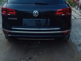 2016 Volkswagen Touareg II Рестайлинг, чёрный, 4500000 рублей, вид 4