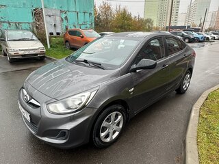 2012 Hyundai Solaris I, серый, 660000 рублей, вид 1