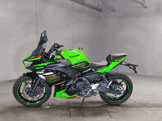 2020 Kawasaki Ninja 650, зелёный, 750000 рублей, вид 2