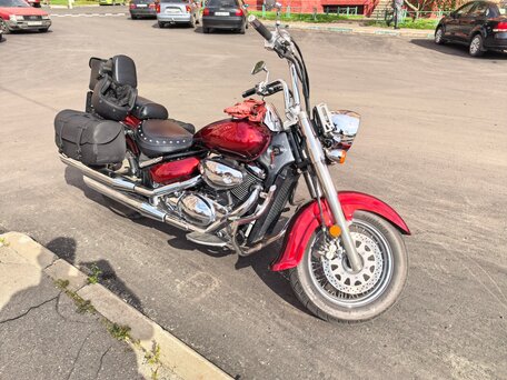 2005 Suzuki Boulevard C50, красный, 550000 рублей, вид 4