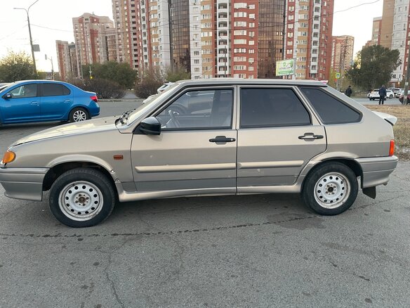 2007 Lada (ВАЗ) 2114, серый, 150000 рублей - вид 6